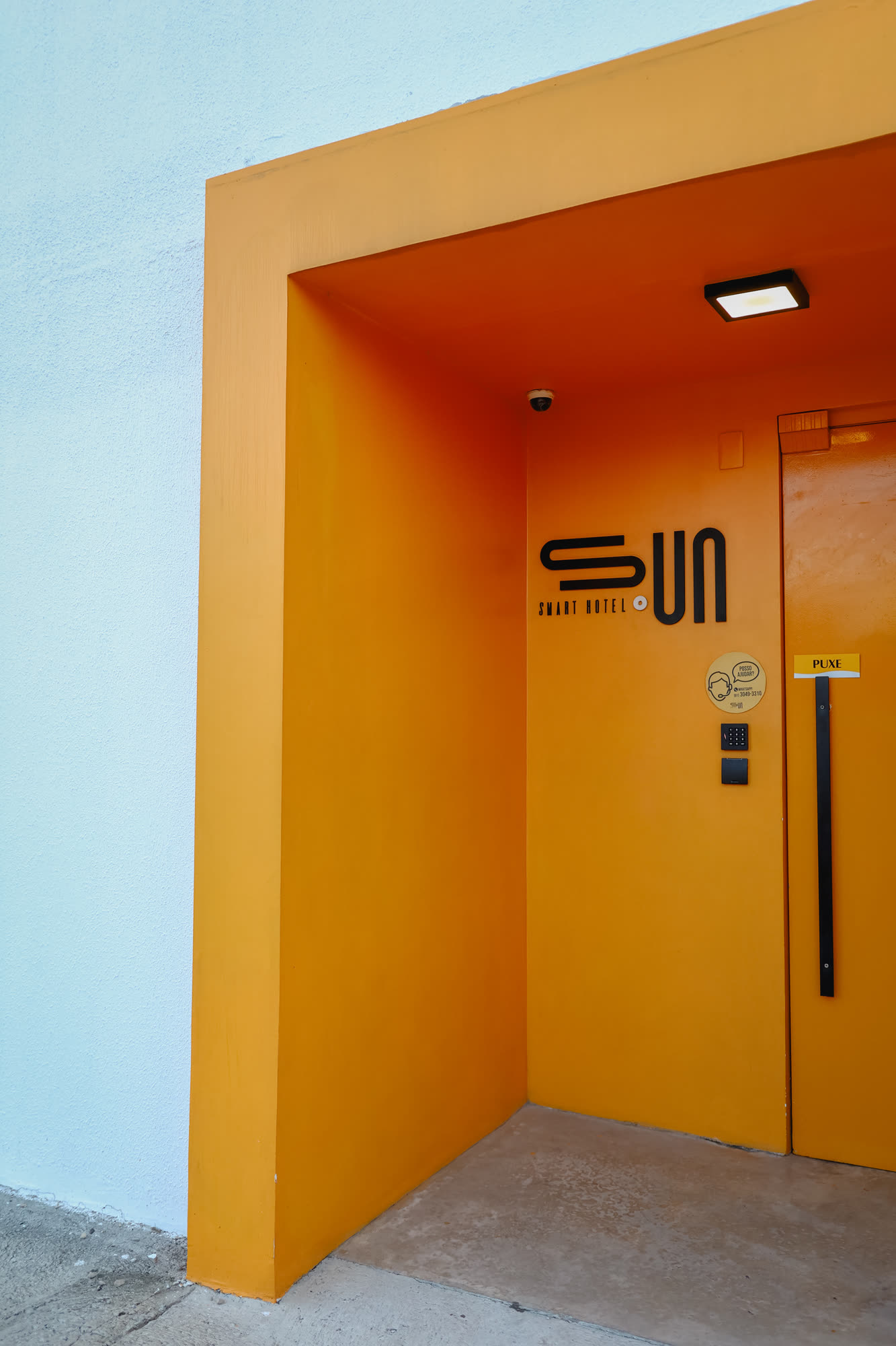 Fachada do Sun Smart Hotel — Pina, Recife